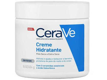 Imagem de Creme Hidratante Corporal para Peles Secas - Cerave 454g