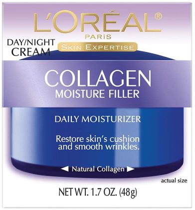 Imagem de Creme L'Oreal Paris Collagen Moisture Filler Dia Noite 