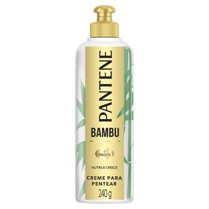 Imagem de Creme para Pentear Pantene Bambu Nutre & Cresce 240g