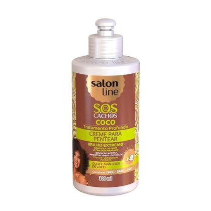 Imagem de Creme para Pentear Salon Line S.O.S. Cachos Coco 300ml