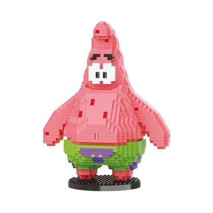 Imagem de Crianças Anime SpongeBob SquarePants Patrick Star Squidward Blocos De Construção Presentes De