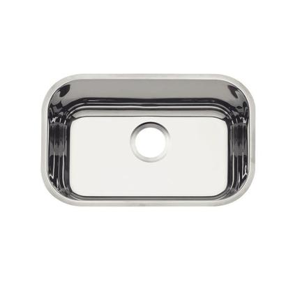 Imagem de Cuba de Embutir Lavínia 47 BL em Aço inox Alto Brilho 47x30 cm Válvula de 3 1/2 Tramontina