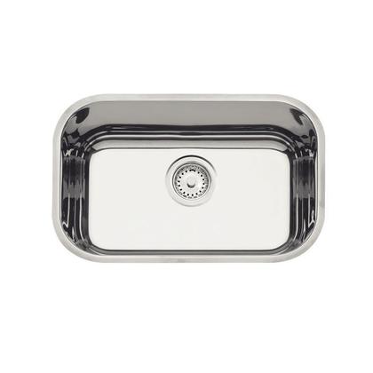 Imagem de Cuba de Embutir Lavínia 47 BL em Aço Inox Polido 47x30 cm c/ Válvula de 3 1/2 Tramontina