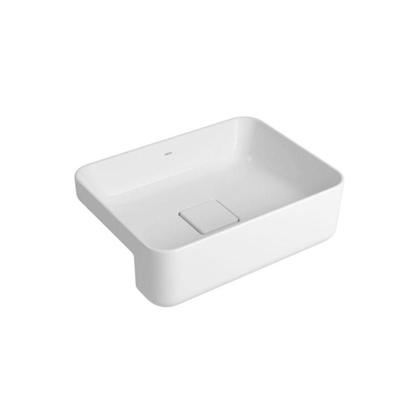 Imagem de Cuba Semiencaixe Deca 40x30 L.63040.17 Retangular Branca