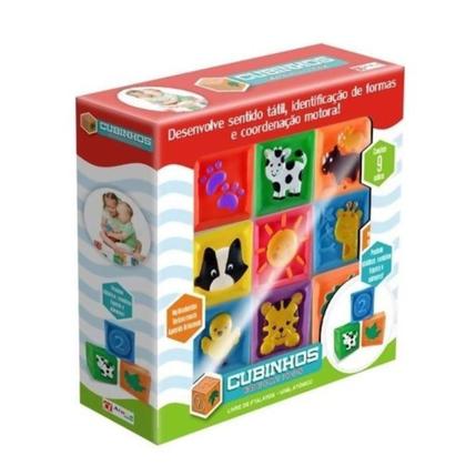 Imagem de Cubinhos Educativos em vinil 1721 Alpha Baby