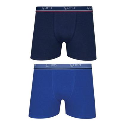 Imagem de Cueca Infantil Boxer Lupo Kit com 2 Original