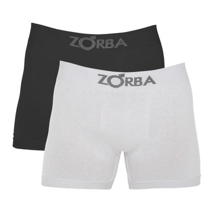 Imagem de Cueca Zorba Boxer Microfibra Sem Costura 781 C/2