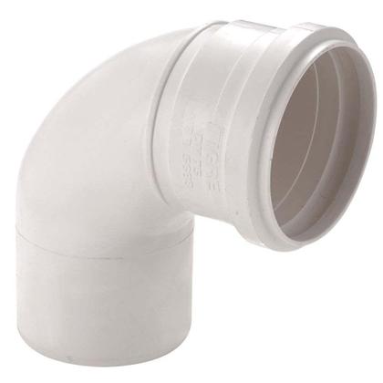 Imagem de Curva 90 curta para esgoto 75x90mm Tigre