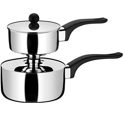 Imagem de Cuscuzeira Individual Inox Brinox Suprema Panela Vapor