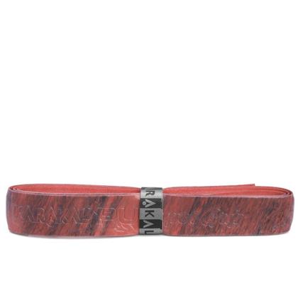 Imagem de Cushion Grip Karakal PU Super Grip Mult Rajado - Vermelho e Cinza