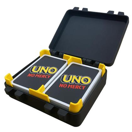 Imagem de Deckbox Caixinha Orcanizadora Para Cartas Uno No Mercy Jogos