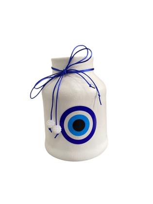 Imagem de Decoração Enfeite De Mesa Vaso Olho Turco - Amuleto Afasta Energia Negativa