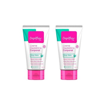 Imagem de Depilatorio Depilflax Creme Corporal 100G - Kit Com 2Un