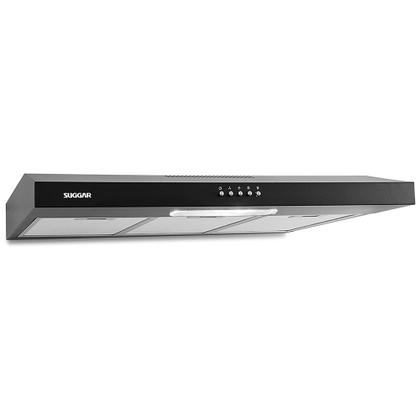 Imagem de Depurador De Ar Slim Suggar 80cm Preto 220V - DPS182PT