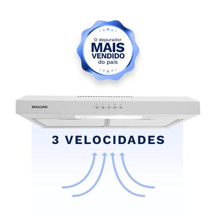 Imagem de Depurador Exaustor Slim 60Cm Branco DPS161BR Suggar 127V