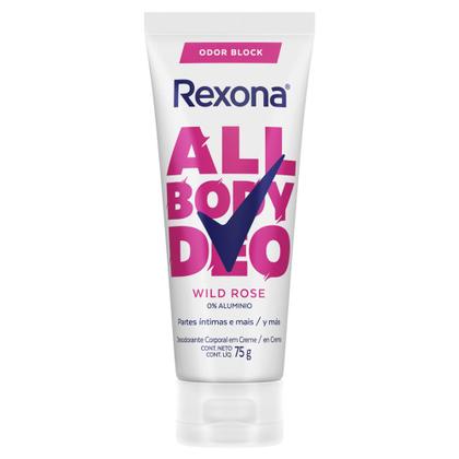 Desodorante Corporal Em Creme Rexona Wild Rose 75g