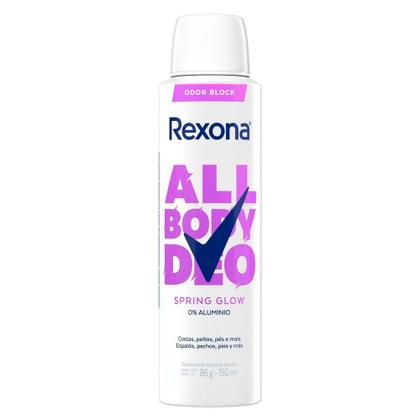 Desodorante Rexona Corporal All Body Deo Spring Glow Aerossol 150ml