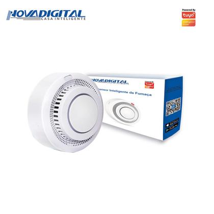 Imagem de Detector Inteligente De Fumaça Incendio Wifi Alexa GoogleHome