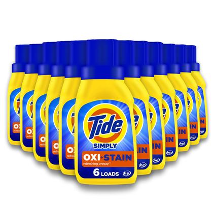 Imagem de Detergente para roupa Tide Simply + Oxi Refreshing Breeze 300mlX12