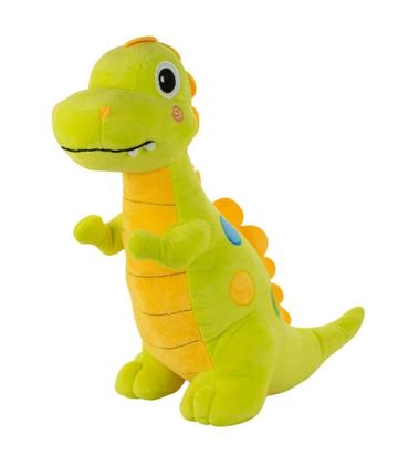 Imagem de Dinossauro Pelúcia Infantil Decoração Fofinho Verde 44cm