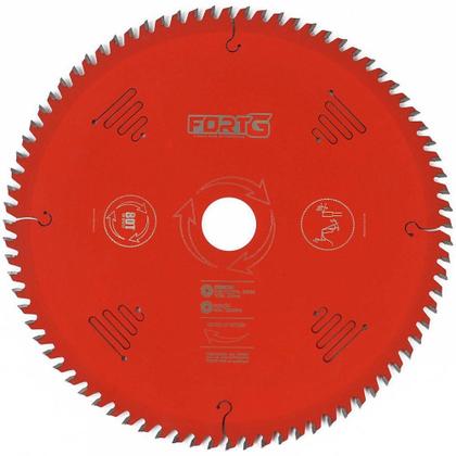 Imagem de Disco de Corte para Serra Circular 250 x 30mm para Madeira com 80 Dentes FortG