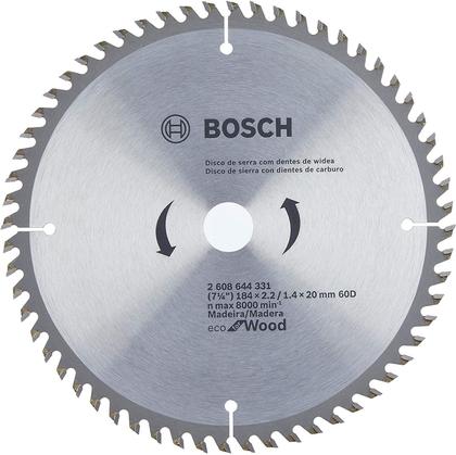 Imagem de Disco De Serra Circular 7.1/4 184 X 20/16 Mm 60 Dentes Bosch