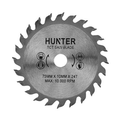 Imagem de Disco De Serra Circular TCT De 75mm 3 Polegadas 24T Para Corte De Madeira Para Esmerilhadeira Com