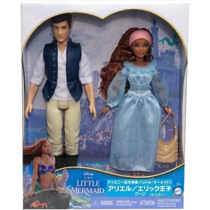 Imagem de Disney A Pequena Sereia Ariel E Principe Eric - Mattel Hlx14