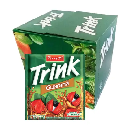 Imagem de Display 15 unidades Refresco em Pó Trink Guaraná 25g - Caixa com 15x25g