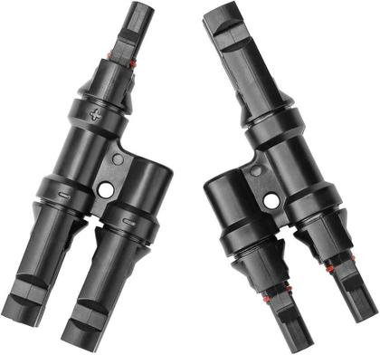 Imagem de DMTI Conector Mc4 2 vias Y Cabo P/ Ligação Paralelo - Par