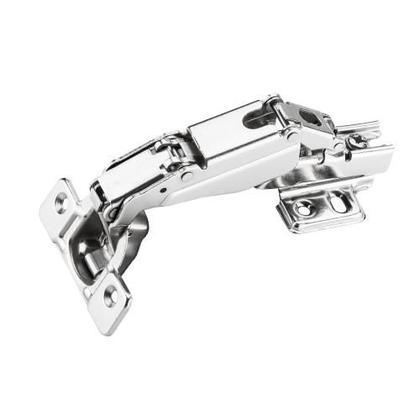 Imagem de Dobradiça Curva Pressão 165 Gafanhoto Para Móveis Armários