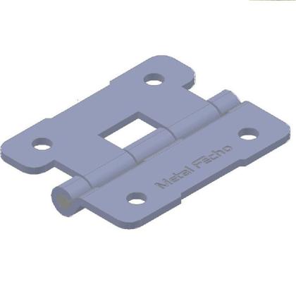 Imagem de Dobradiça Fixa 57mm DBO Aço Metal Fecho