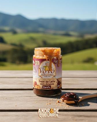 Imagem de Doce de Leite com Ameixa Zero Açúcar - 400g