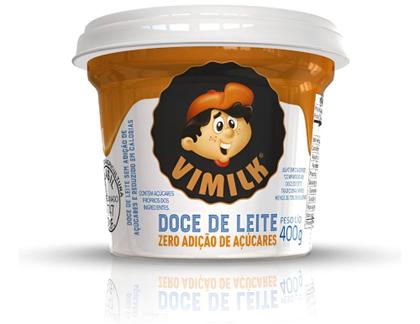 Imagem de Doce de leite zero açúcar 400g Vimilk