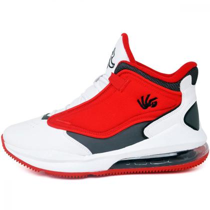 Imagem de Domine a Quadra com o Tênis de Basquete Ankaa Suporte Premium e Desempenho Lendário Vermelho