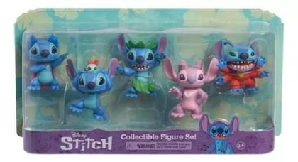 Imagem de Doorables Disney Set de Figuras Luxo Stitch e Amigos Pack C/ 5 figuras  Sunny
