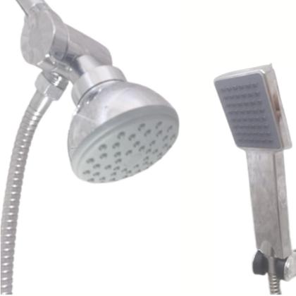 Imagem de Ducha redonda com duchinha quadrada