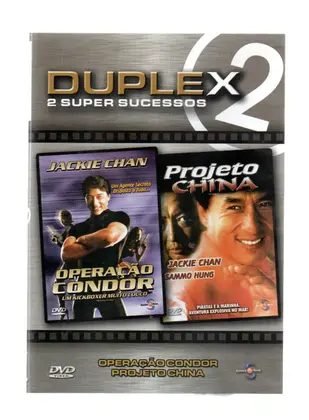 Dvd Duple X 2 - Operação Condor/projeto China - Jackie Chan