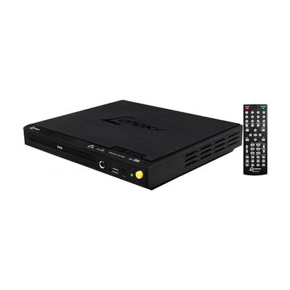 Dvd Lenoxx DV445 Saída de Áudio 2.0 MP3 e Foto CD USB - Dvd Player