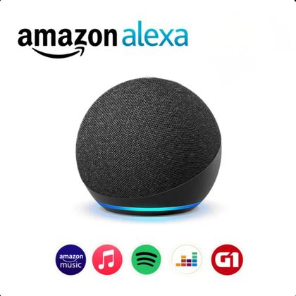 Imagem de Echo Dot 5ª Gen  Alexa em Português Brasil + Automação