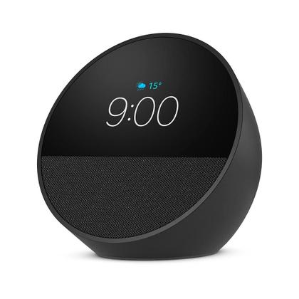 Imagem de Echo Spot Amazon, Com Alexa, Som envolvente, Com Relógio, Smart Speaker, Preto - B0C2RS4ZG6