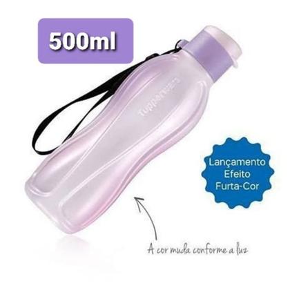 Eco tupper garrafa 500ml da Tupperware, cores diversas. - Garrafa