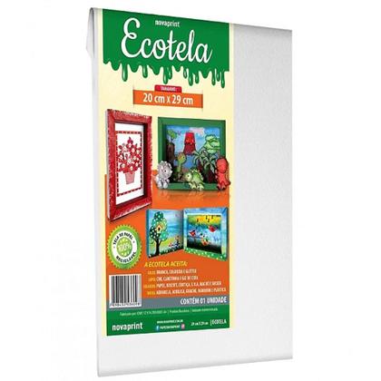 Imagem de Ecotela Ecológica P/Pintura 20x29cm - Novaprint