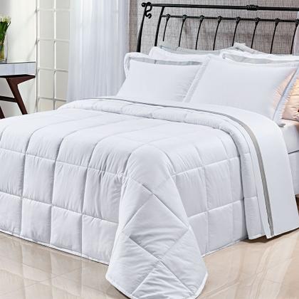 Imagem de Edredom King 3 Peças Dupla Face 100% Algodão Egípcio 400 fios Pádua