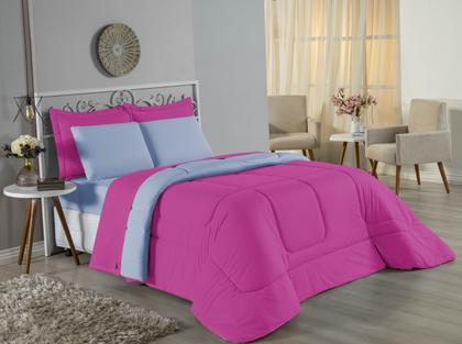 Imagem de Edredom Solteiro Malha 100% Algodão