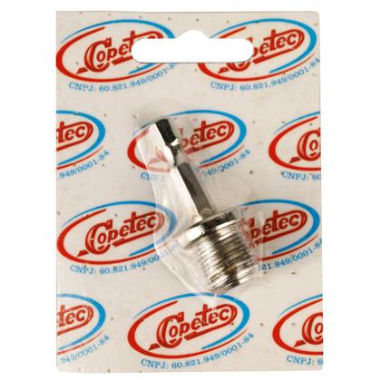 Imagem de Eixo Adaptador Sextavado Copetec para Furadeira e Parafusadeira - 6,5mm x Rosca 14mm