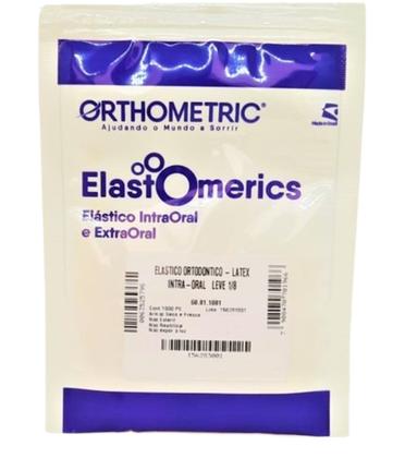 Imagem de Elástico Intraoral Látex 1/8 1000 Und 3 Tamanho Orthometric
