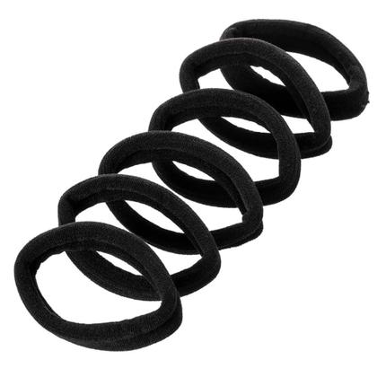 Imagem de Elásticos de Cabelo Sem Metal Proart Preto