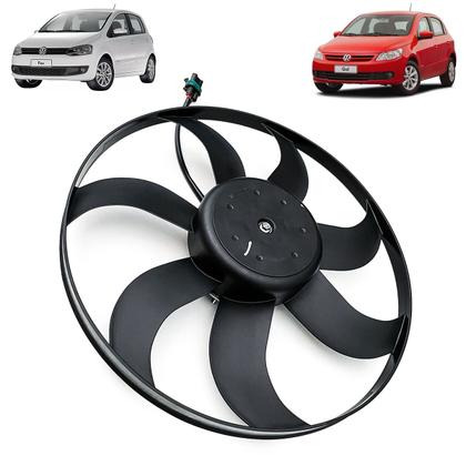 Imagem de Eletroventilador Ventoinha Gol Saveiro Voyage G5 G6 Fox C Ar condicionado 5U0959455B 5U0959455C
