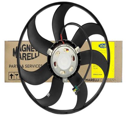 Imagem de Eletroventilador Ventoinha Radiador Original Gol G5/G6 Fox Golf Polo Saveiro Com Ar Magneti Marelli